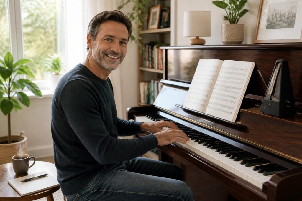 Apprendre le piano à l’âge adulte : par où commencer