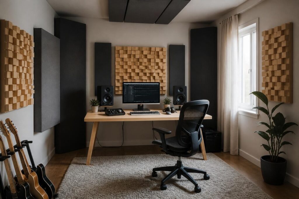 Home recording : traiter acoustiquement une petite pièce