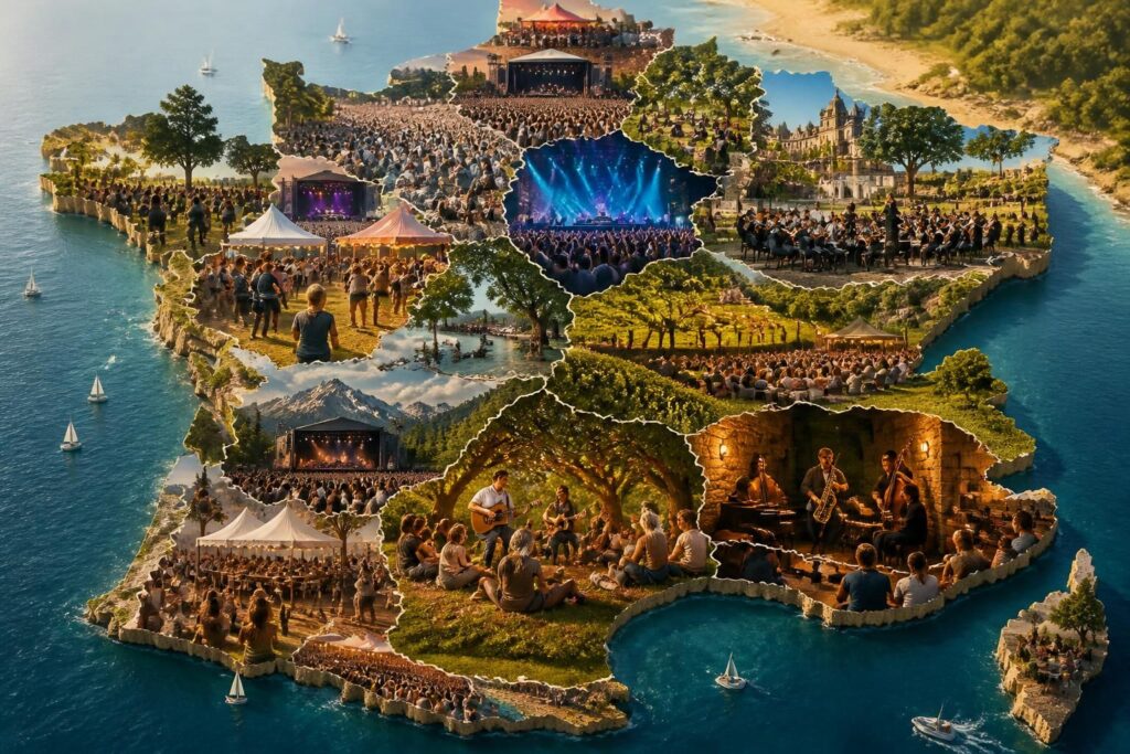 Les plus grands festivals de musique en France : guide par région et par style