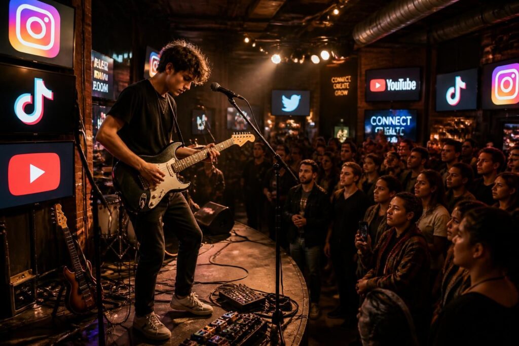 Se construire un public quand on est musicien : les réseaux qui comptent
