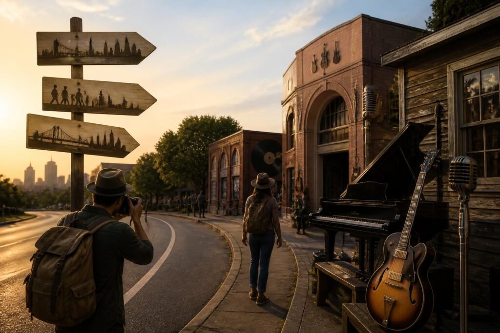 Tourisme musical : sur les traces des grands artistes