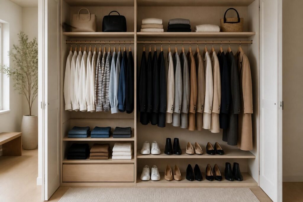 découvrez comment créer une garde-robe capsule efficace avec seulement 30 pièces essentielles pour un style minimaliste, pratique et élégant au quotidien.