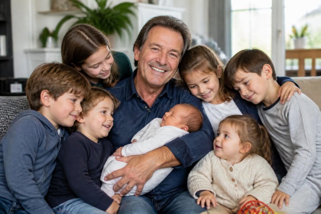 Jean-Luc Reichmann papa pour la 7ème fois : la famille s’agrandit