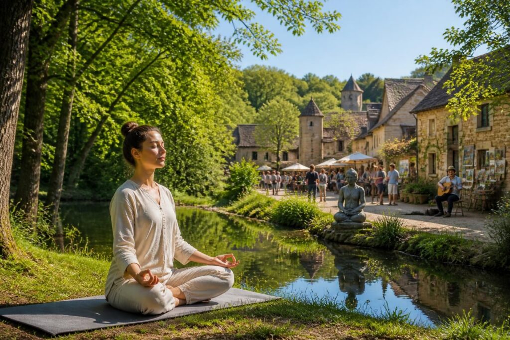 découvrez nos week-ends bien-être pour allier détente, immersion en pleine nature et découverte culturelle, pour un ressourcement complet.