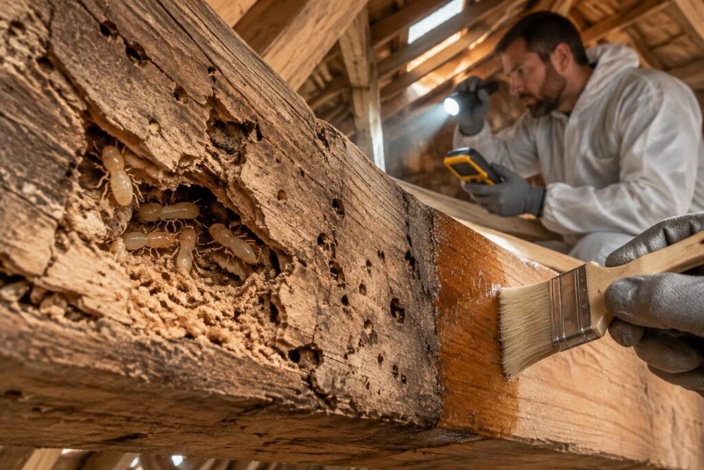 découvrez comment identifier les insectes qui mangent le bois, repérer les signes d’infestation et prévenir les dégâts dans votre maison.