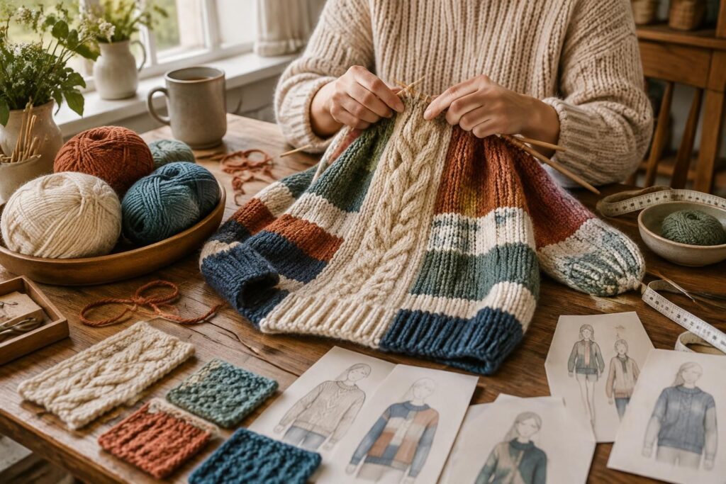 Modèle pull tricot : idées originales pour vos prochains projets DIY