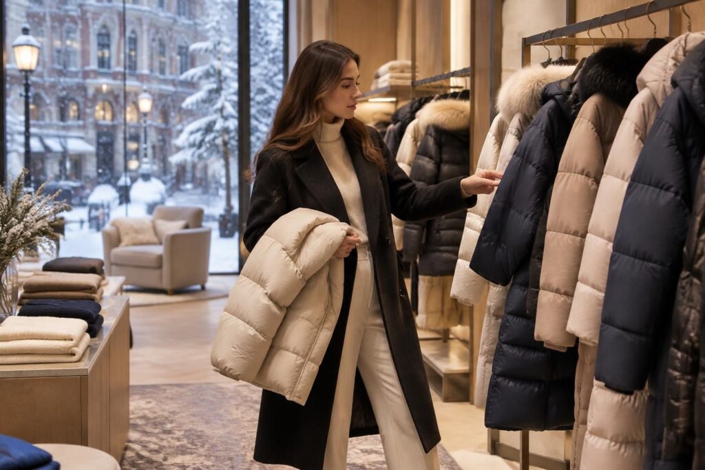 découvrez les meilleures marques de doudounes de luxe pour l’hiver et trouvez le modèle idéal selon votre style, votre budget et vos besoins.